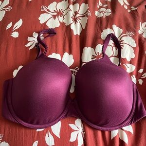 Victoria's Secret Deep Purple Bra- prefect coverage